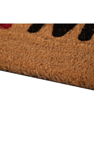 Mudo Home Red Home Kapı Paspas 40x60 Çok Renkli