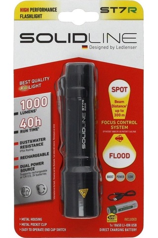 Solidline St7r El Feneri Siyah