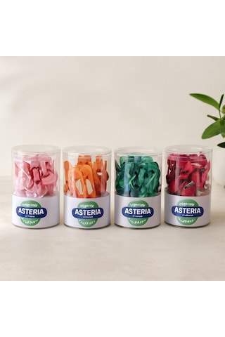 Plastik Renkli Mandal 36'lı Kutulu Yaysız Sarı