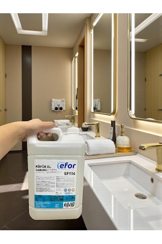Köpük El Sabunu Kremli 5 Kg Şeffaf Kremli Premium Formül Dispenserlere Uygun