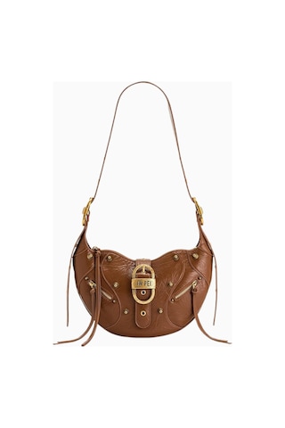 Jw Pei Tessa Shoulder Bag Vegan Deri Ayarlanabilir Askılı Kadın Omuz Çantası Kahverengi