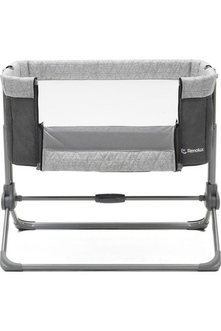 Renolux Cododo Sidenest Griffin Anne Yanı Yatak Beşik Füme