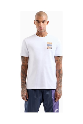 Emporio Armani Emporıo Armanı Erkek T-shırt 3dpt12-pj7bz-1100 Beyaz
