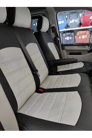 Volkswagen Transporter 5+1 Araca Özel Oto Koltuk Kılıfı (518089189)