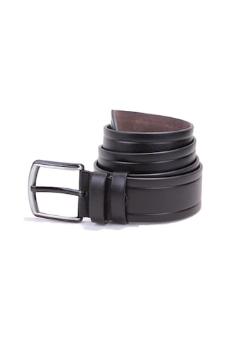 Dagoster DMK26-454 Siyah 4.5 CM Suni Deri Erkek Kemer Siyah