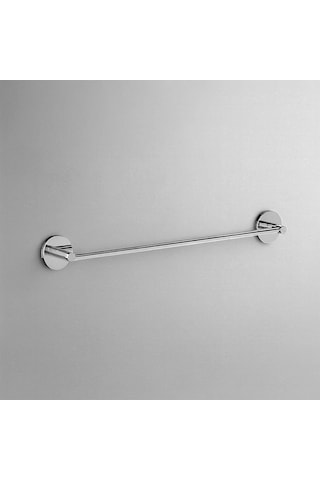 Uzun Havluluk Krom 40 Cm Parlak Gümüş Duvar Tipi Paslanmaz Çelik Banyo Havlu Askısı Aparatı Çok Renkli