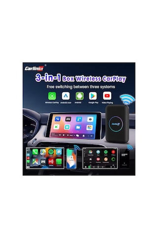Carlinkit Tbox Lıte S 4gb Ram 32gb Rom Kablosuz Carplay & Android Auto Youtube Netflix Video Oynatma Diğer