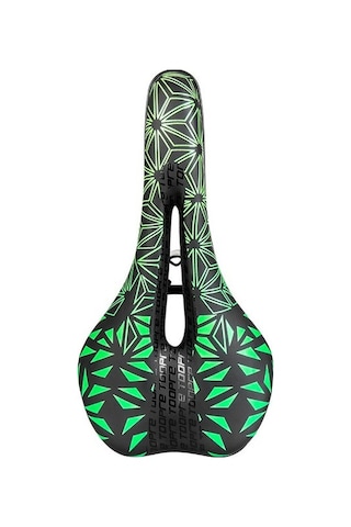 Fochsia A-yeşil Tarzı Toopre Bisiklet Koltuğu Mtb Dağ Yol Bisikleti Koltuğu Pu Deri Jel Dolgul Altın