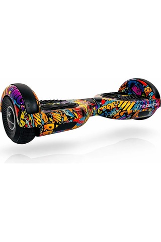 Elektrikli Kaykay Hoverboard 6.5 Inch Taşıma Çantalı Bluetooth Hoparlörlü Akıllı Denge - Rs-s5 Bang Bang