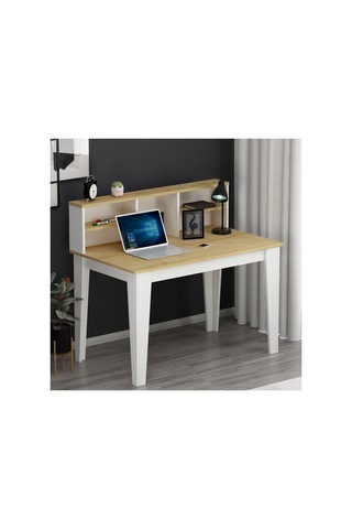 Liora Plus Beyaz Safirmeşe Çalışma Masası