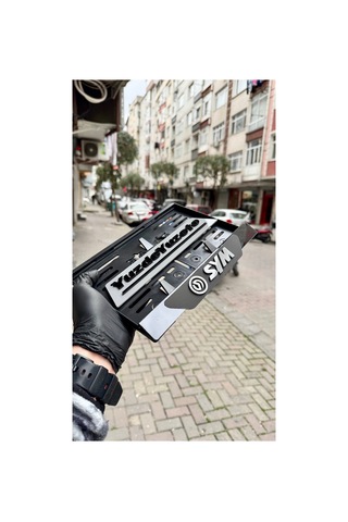 Sym Uyumlu Motor Plakalık - 857304178