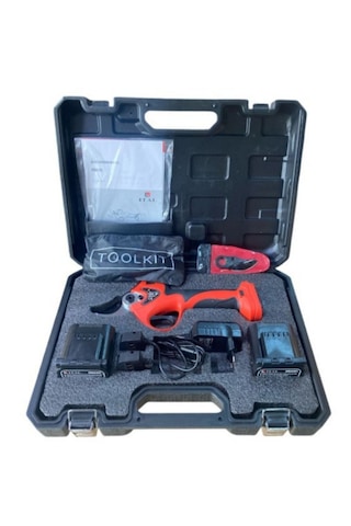 İtal Pmx40 Akülü Budama Makası 40 Mm 2x4.0ah Lithium Pil Uzatma Aparatlı