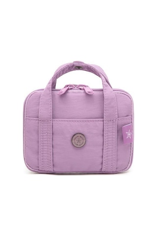 Smart Bags Mikro Poly Kumaş Askılı Mini Boy Kadın Cüzdanı 3346 Lila