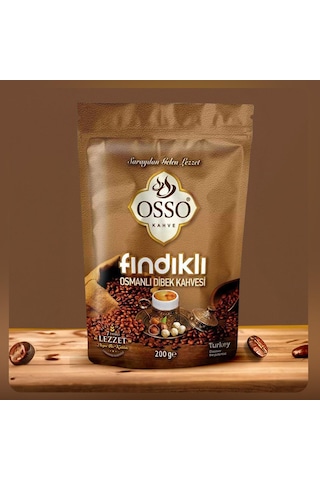 Osso Fındıklı Osmanlı Dibek Kahvesi 200 Gr X 6 Adet Öğütülmüş