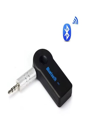 3.5mm 120mah Bluetooth Kablosuz Aux Araç Kiti Ses Hoparlör Univer