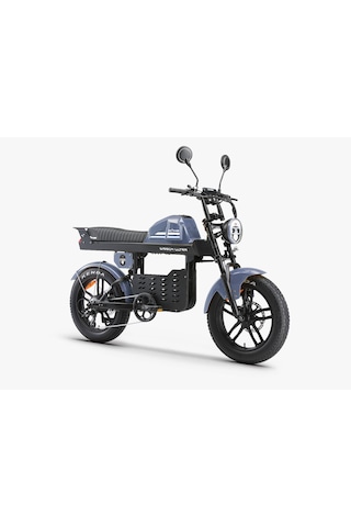 Ape Ryder Gibbon Ultra Pro 1000w Elektrikli Bisiklet Mavi Ayna ve El gazı