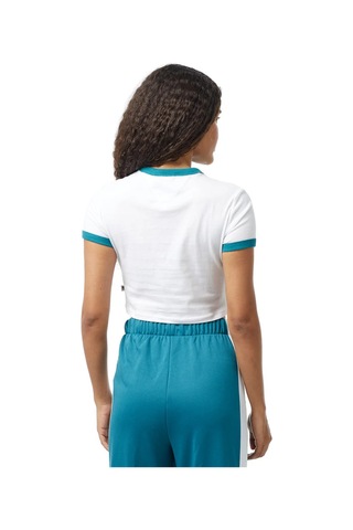 Tjw Slim Crp Novelty1 Ringer Tee T-shirt BEYAZ