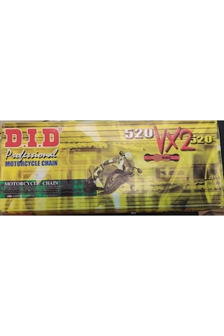D.I.D 520Vx2 G&B -118Zb Oringli Zincir Japon
