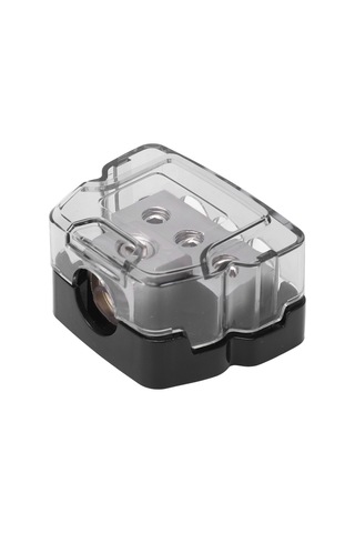 Reedark Araç Ses Sistemi Güç Dağıtıcı Blok - 0ga Giriş 3x4ga Çıkış, Çinko Alaşımlı Ve Abs Korumalı, Evrensel Uyumlu