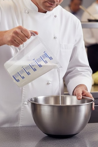 5000 Ml Şeffaf Ölçü Kabı - 5 Litre Dereceli Maşrapa Büyük Boy Şeffaf Mutfak Ölçü Kabı Diğer