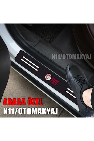 Fiat Doblo Kapı İç Koruma Ayaklık Sticker Markalı