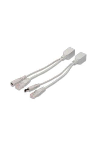 Ip Kamera Kablosu Poe Kablo 1 Set 2 Parça Ip Kameralar Için