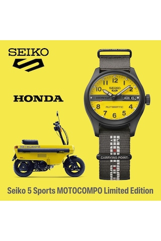 Seiko 5 Sports Street Fighter Limited Edition Se-hdb010k1 Kol Saati Siyah