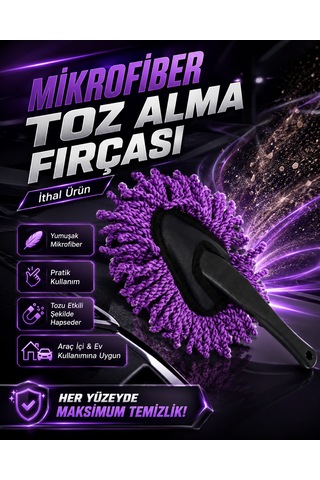 Toz Alma Fırçası Mikrofiber