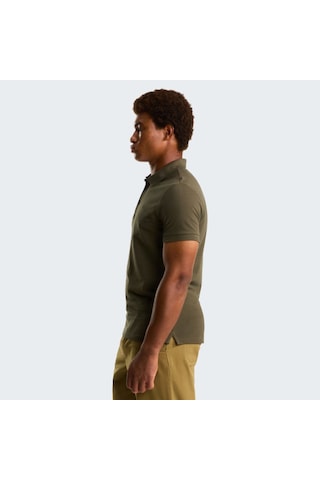 The North Face Premium Erkek Yeşil Polo Tişört Nf0a8c1n21l1
