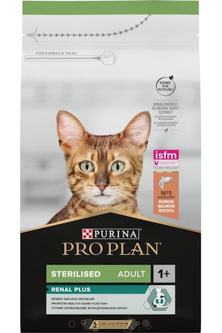 Purina Pro Plan Sterilised Somonlu Kısırlaştırılmış Yetişkin Kedi Maması 1500 G