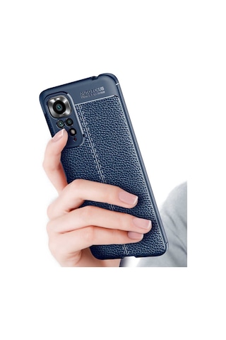Xiaomi Redmi Note 11s Global Kılıf Zore Niss Silikon Kapak Lacivert
