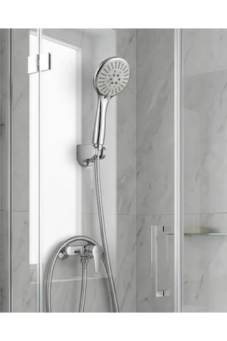 Duş Seti Beyaz Veraura Lifestyle Banyo & Ev Gereçleri Banyo Ve Aksesuarları Banyo Setleri Ürün