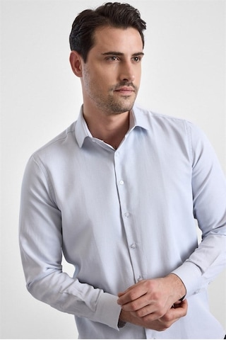 Süvari Taş Slim Klasik Yaka Casual Gömlek Gm2024700622-s01