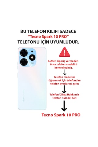 Tecno Spark 10 Pro Uyumlu Sevimli Kediler Baskılı Silikon Kılıf