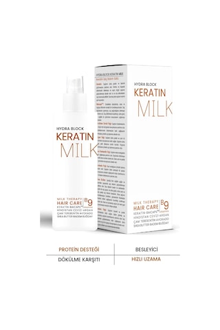 Boom Butter Keratin Milk (Sütü) Hızlı Uzama Dökülme Karşıtı Saç Spreyi 150 ML