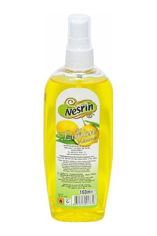 Nesrin 80 Derece Limon Kolonyası Sprey Pet Şişe 160 ML