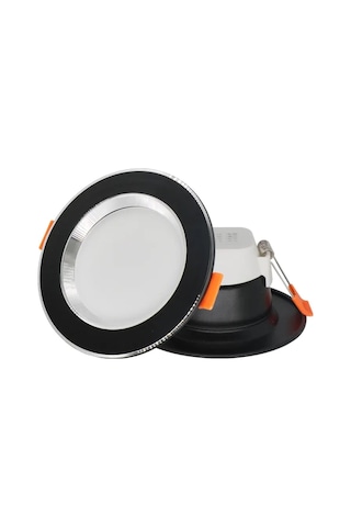 Ycl 7 W Smd Led Spot- Gün Işığı 3000k - Siyah & Krom-s/a-yc-705g