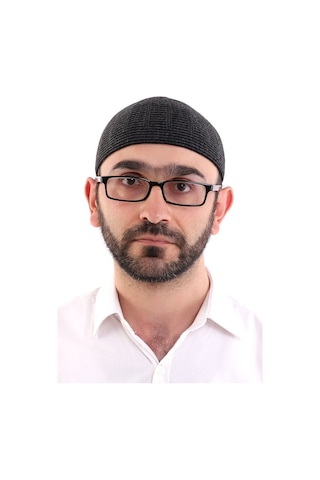 Kışlık Yün Takke Çift Renk - Siyah