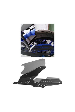 Didadodo Suntek Yamaha Mt03 R3 R25 Gri Için Arka Çamurluk, Çamurluk Zincir Koruma Kapağı Gri