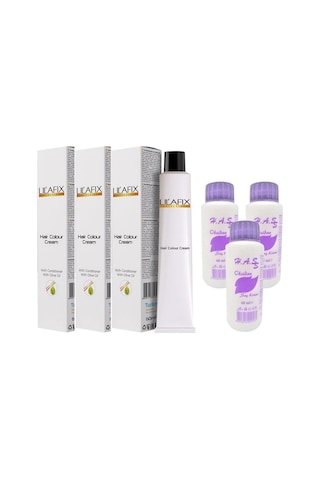 Lilafix Saç Boyası Yoğun Küllü Açık Kumral - 8/11+Oksidan (3 Adet)