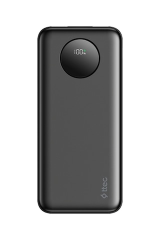 Ttec Recharger Lcd 10.000mah Pd 20w Taşınabilir Hızlı Şarj Aleti/powerbank - 2bb282s Siyah