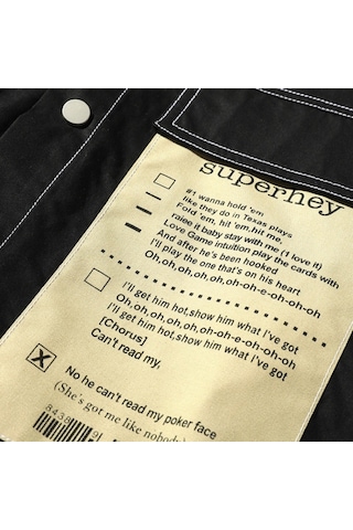 Pasifix Erkekler İçin Uzun Kollu Gömlek Ceket 001