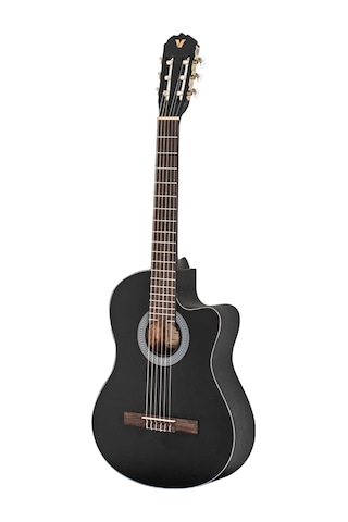 Valler Vg250 C Bk Cutaway Klasik Gitar Siyah