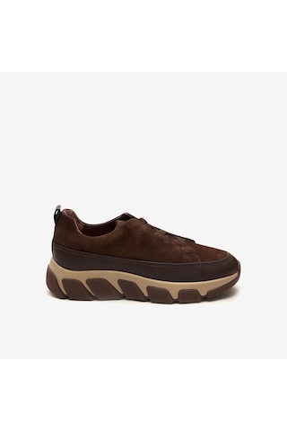 Kahve Mat+kahve Süet Sneaker Erkek Ka-alfa9003 John May Napoli