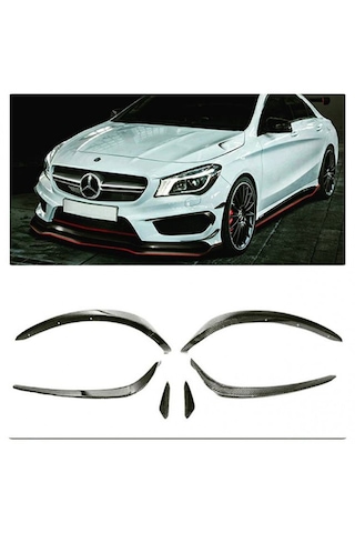 Mercedes Cla Serisi Amg W117 2012-2015 Ön Tampon Kaşları 6 Par