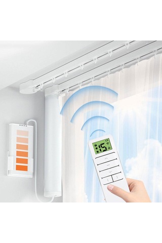 Homyl Oturma Odası Çalışması Için Perde Motorlu Rf Verici 131mmx46mmx14mm