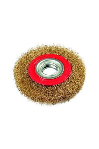 Daire Tel Fırça 200 Mm Saçaklı