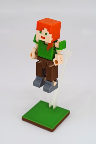Minecraft Alex - Oynar Eklemli Oyuncak Figür