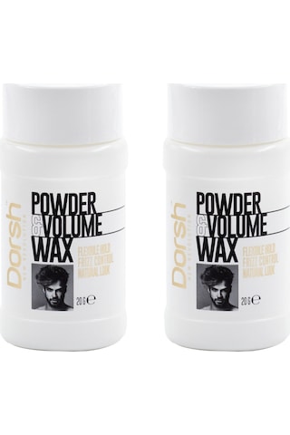 Dorsh Saç Şekillendirici Pudra Wax 20 Gr Volume 2 Adet