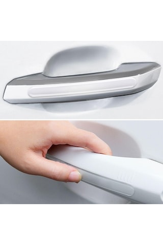 Oto Darbe Koruyucu Şeffaf Kendiliğinden Yapışkanlı Bantlar 4 Adet 0.5